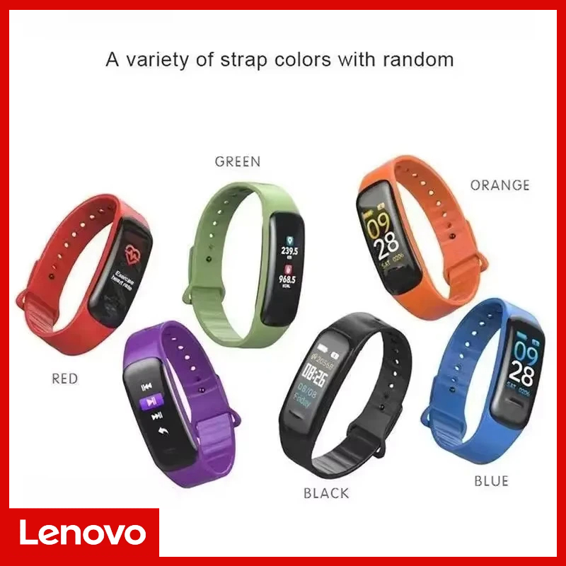 Lenovo Smart Watch C1 Plus Blu - Android Smartwatch Accessories avis et prix